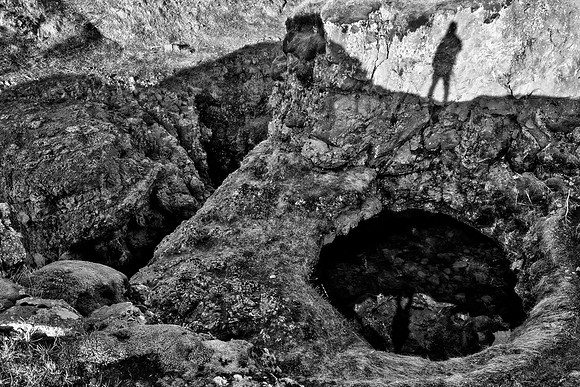 Iceland Shadow Profile - Black & White