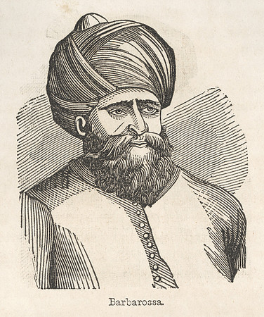 Vintage Engraving - Barbarossa