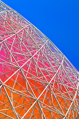 Rainbow Biosphere Mesh