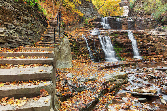 Cascadilla Step Falls