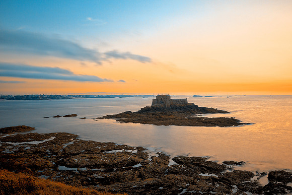 Saint-Malo Twilight Coast