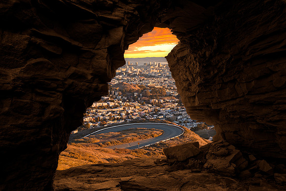 San Francisco Sandstone Sunrise