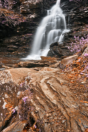Lavender Splash Falls