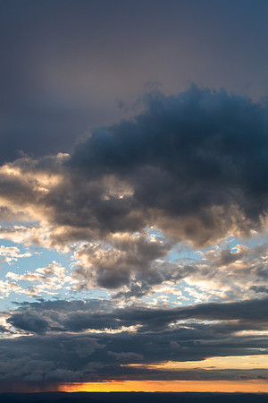 Vibrant Sunrise Cloudscape
