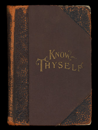 Vintage Book Cover - Know Thyself