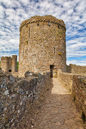 Kidwelly Castle Tower Path