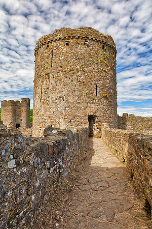 Kidwelly Castle Tower Path