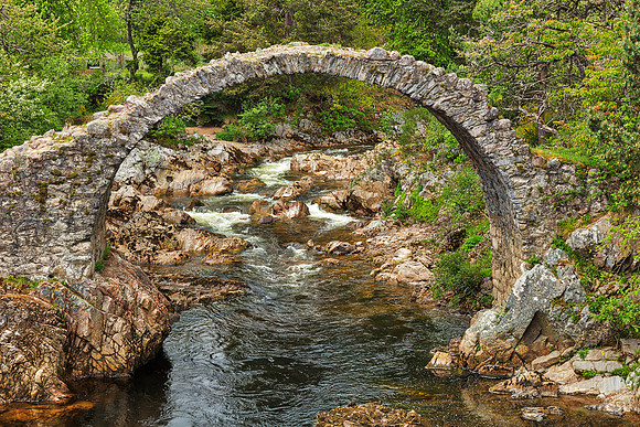 Old Scottish Packhorse Bridge