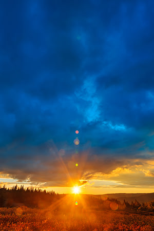 Dolly Sods Sunset - Between Heaven & Earth