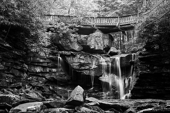 Elakala Bridge Falls