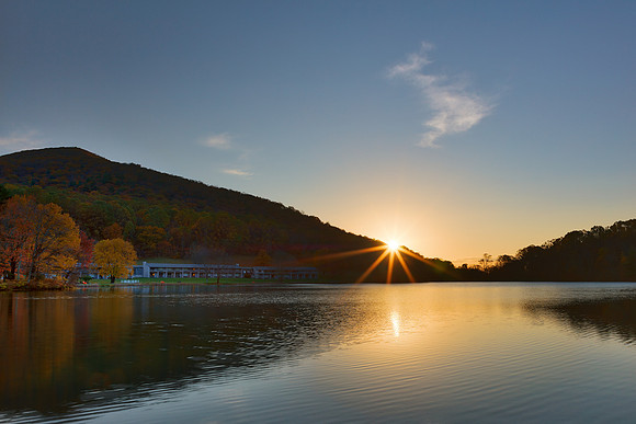 Peaks of Otter Sunrise