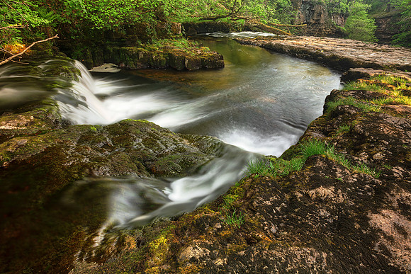 Winding River Cascades - Brecon Beacons