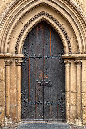 London Chapel Door