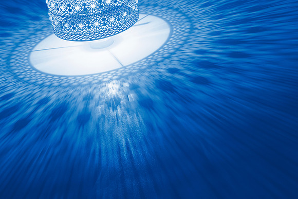 Glowing Lamp Shades