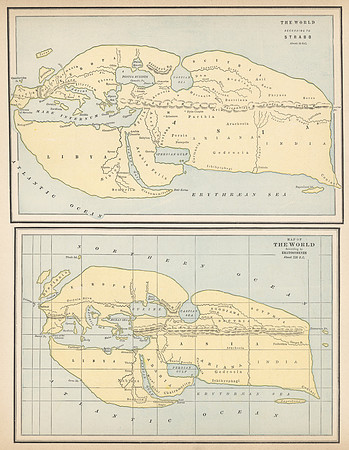 Vintage Maps of the Ancient Known World 1