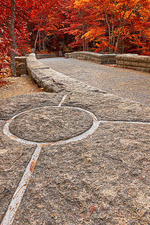 Autumn Acadia Carriage Bridge