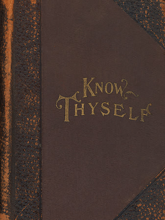 Vintage Book Cover - Know Thyself (cropped)