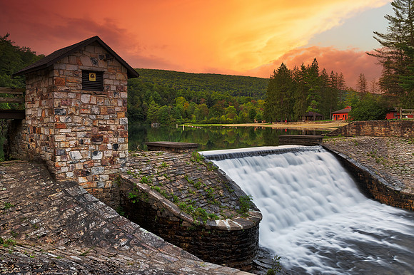 Greenwood Sunset Spillway