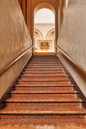 Arch Brick Staircase