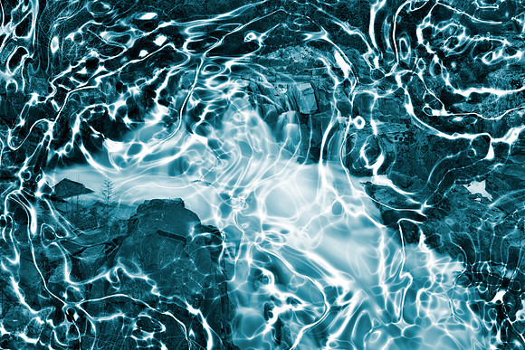 Blue Plasma Stream