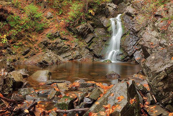Rugged Autumn Howland Falls