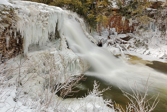 Winter Wonderland Waterfall