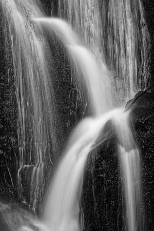 Waterloo Falls - Black & White