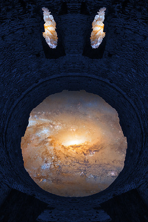 Blue Space Emoji - Dolbadarn Castle