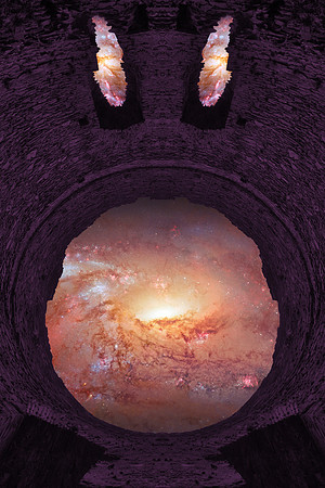 Purple Space Emoji - Dolbadarn Castle