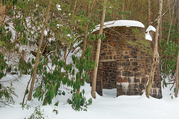 Winter Lehigh Ruins