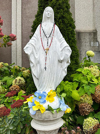 Ukrainian Mary Statue