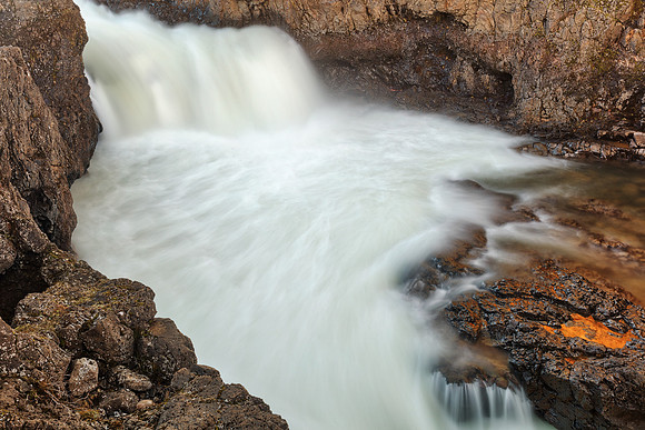 Rugged Kolufoss Cascades