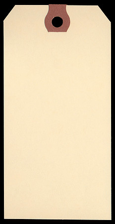 Blank Vintage Tag