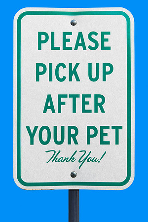 Pet Pickup Sign
