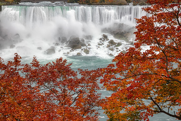 Autumn Frame of American Falls