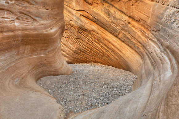 Gold Vortex Slot Canyon