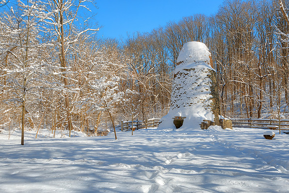 Winter Ruins - Susquehanna Windmill