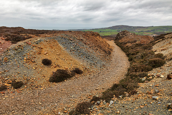 Winding Parys Mountain Trail