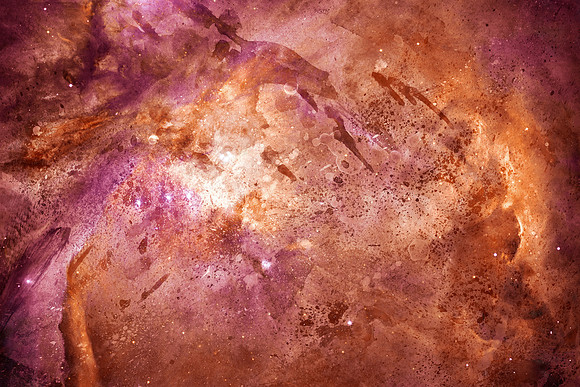 Acrylic Space - Orion Nebula