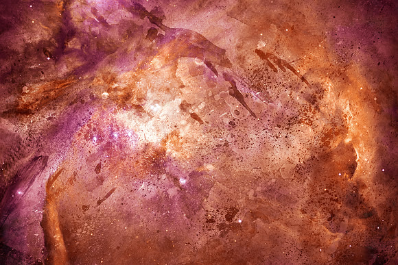 Acrylic Space - Orion Nebula