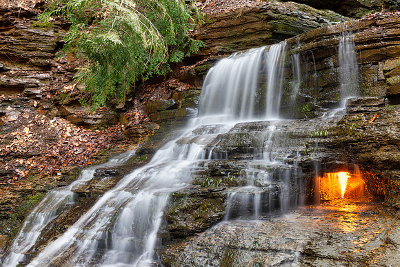 Eternal Fluid Flame Falls