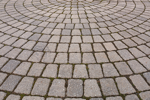 Radial Pavement Tiles