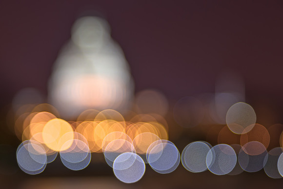 Abstract Bokeh Capitol