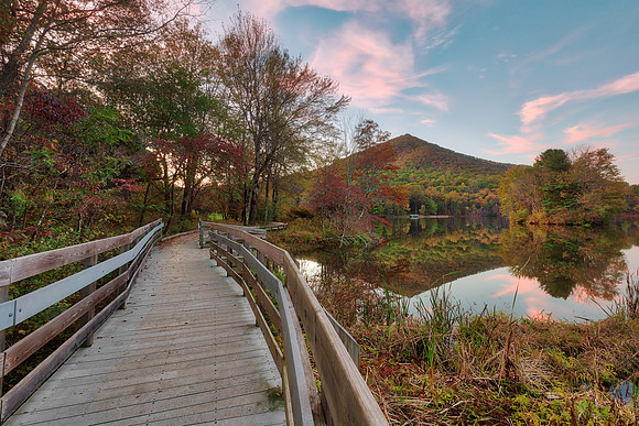 Autumn Twilight Trail - Peaks of Otter