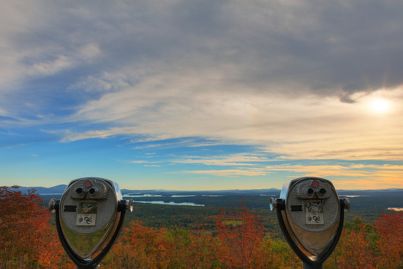 Binocular Overlook - Castle in the Clouds