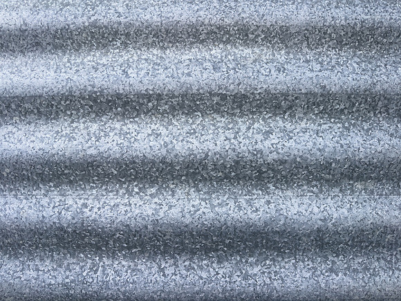 Corrugated Metal Landscape