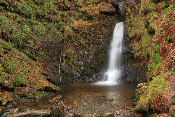 Pistyll Pool Falls