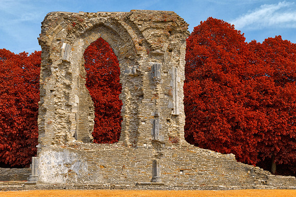 Autumn Fantasy Ruins of Neath Abbey