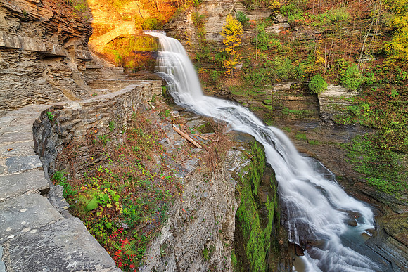 Lucifer Morning Glow Falls