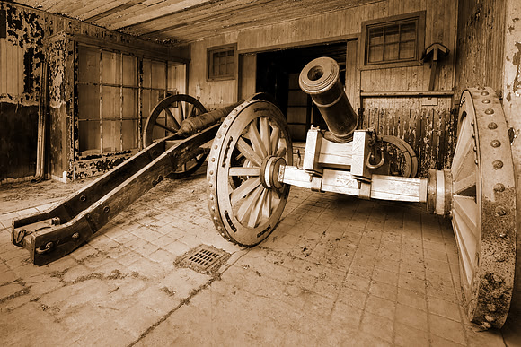 Old Farm Cannons